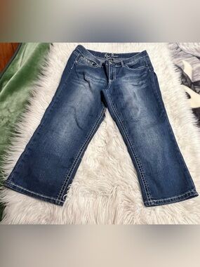 Women's Capri Royal premium Jeans - Size 12